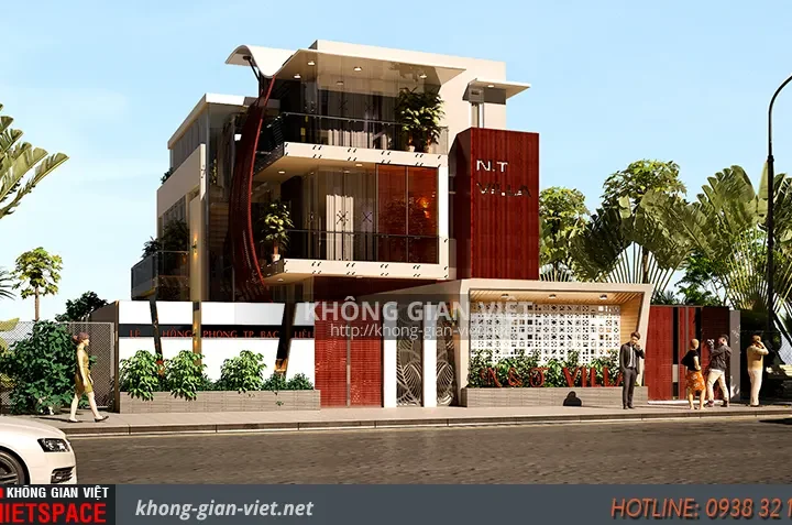 thiet ke biet thu hien dai bac lieu 5