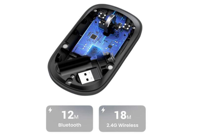 Chuột Ugreen MU001 25163 Black Không Dây Có Sẵn Ngay Tại Cần Thơ - Image 3