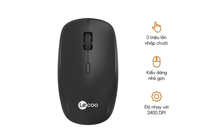 Chuột Mouse không dây LECOO WS203 1
