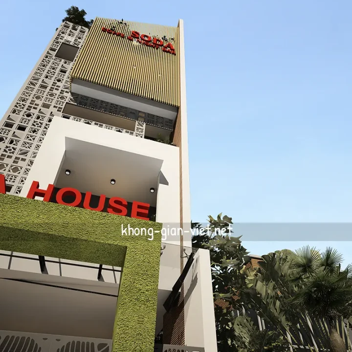 thiet ke khach san dep soda house Can Tho 1