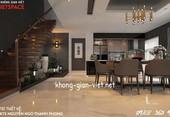 Thiết kế nội thất biệt thự hiện đại sang trọng