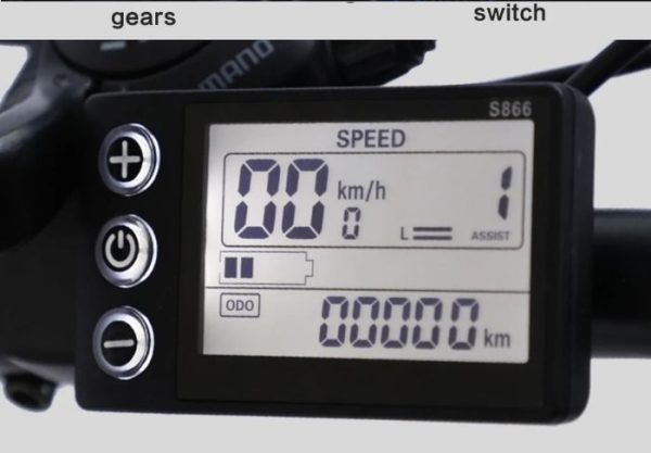 Xe Đạp Điện Bánh Béo TAOCI 21 Speed, Pin Lithium Dễ Tháo Rời - Image 10