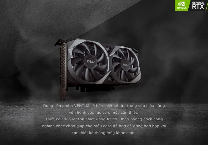 3060 12GB MSI VENTUS 2X 1