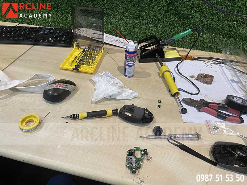 con lăn chuột bị lỏng 2